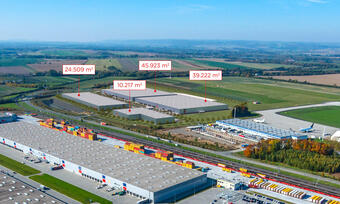 Ostrava Airport Multimodal Park se rozrůstá, Concens Investments zahájil výstavbu II. fáze o ploše 120 000 m2