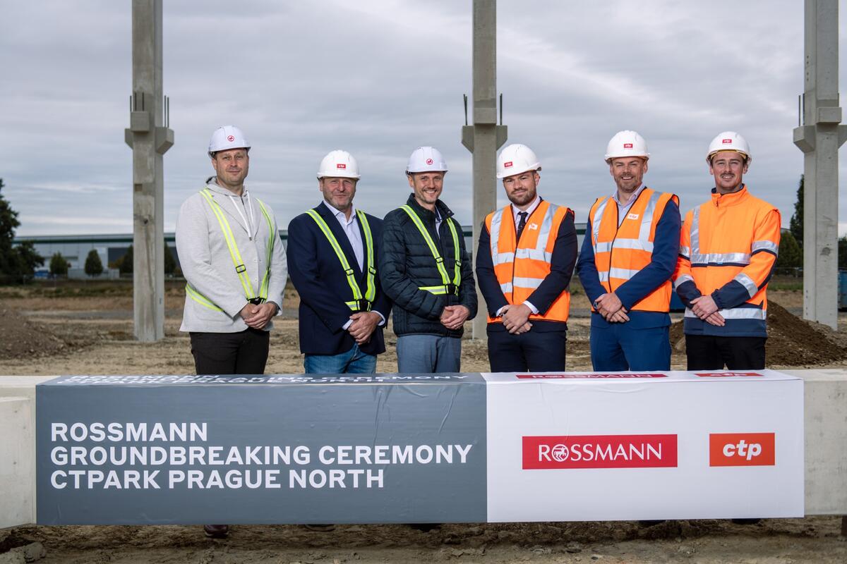 CTPark Prague North: Nový standard pro logistiku s odhalením pokročilého distribučního centra Rossmann