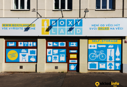 Sklady společnosti BOXYLAND Praha 4 k pronájmu
