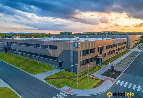 Sklady společnosti Urbanity Campus Tachov k pronájmu