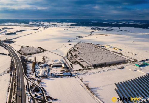 Sklady společnosti Panattoni Business Park D4 Příbram k pronájmu