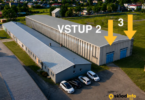 Sklady společnosti Pronájem skladového prostoru  350m2 a 1400 m² Navrátilova, Ostrava - Svinov k pronájmu