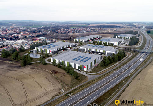 Sklady společnosti 7R Park Soběslav k pronájmu