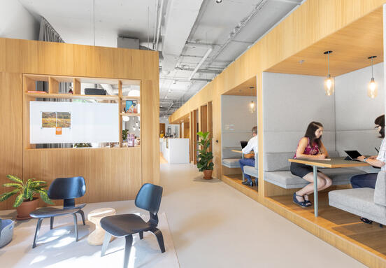 Agilní pracovní prostor v Spaces Nile House