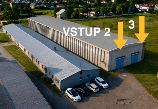 Pronájem skladového prostoru  350m2 a 1400 m² Navrátilova, Ostrava - Svinov