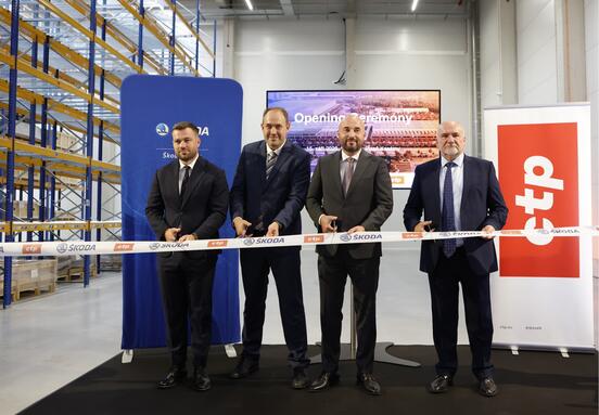 Škoda Group consolidates logistics in a new 23,000-square-metre centre in Plzeň