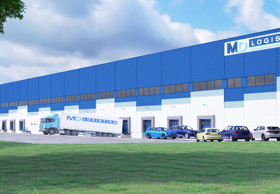 Nová logistická hala S3 v Dašicích: od 3 900 m², energetická třída A